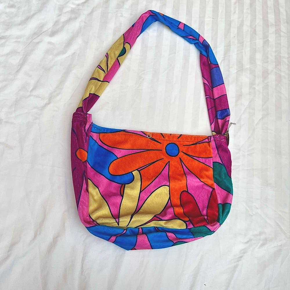 Bright Floral Women's shoulder tote purse